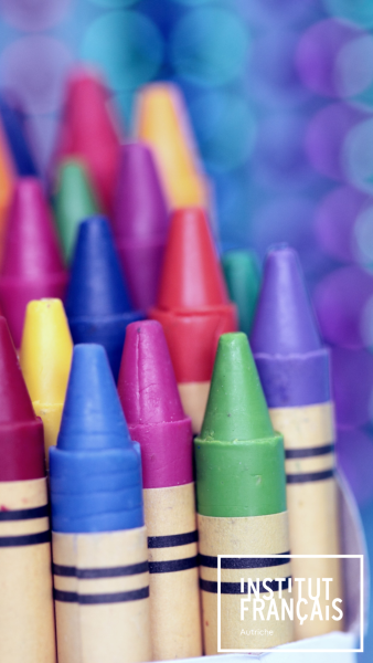 les crayons de cire